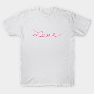 Love is not cancelled valentines day T-Shirt